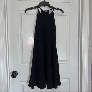 Olivia Rae Black Cocktail Sleeveless Halter Neck Dress XS